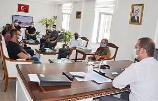 Gazetecilerden Kaymakam Erdemir’e ziyaret