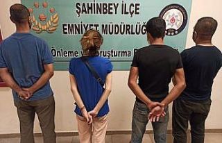 Gaziantep’te polisi uyuşturucu tacirlerine göz...