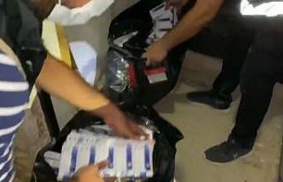 Gaziantep’te tır garajına şok baskın