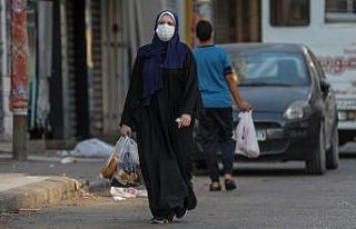 Gazze sokaklarında korona sessizliği