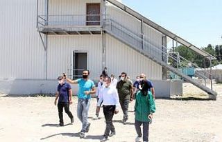 Genel Sekreter Türkman Erciş ilçesinde incelemelerde...