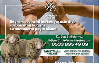 Germencik Belediyesi ’askıda kurban’ kampanyasını...