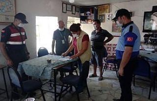 Germencik’te korona virüs denetimi