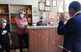 Gevaş’ta korona virüs denetimi