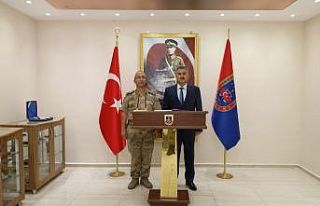 Giresun’da emniyetten jandarmaya ziyaret