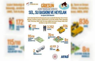 Giresun’da yaralar sarılıyor