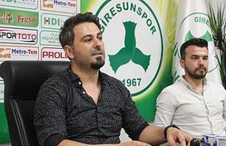 Giresunspor yönetimi, kulübün ekonomik sorunlarına...