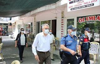 Gönen’de korona denetlemesi yapıldı
