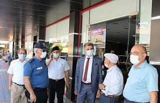 Gönen’de korona virüs denetimi