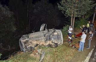 Gümüşhane’de trafik kazası: 3 yaralı