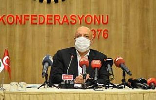 HAK-İŞ Genel Başkanı Arslan: “Biz kanun zoruyla...