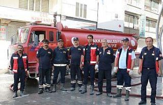 Hakkari belediyesi bayramda yoğun çalıştı