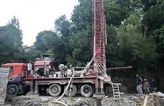 Hakkari’de içme suyu için sondaj çalışması