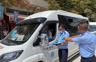 Halk minibüsleri denetlendi