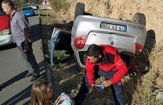Havran’da kaza: 4 kişilik aile kazayı ucuz atlattı