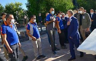 Hayatını kaybeden AFAD Müdürü Ors için Valilikte...