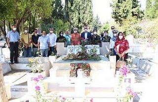 Hayırsever Nevvar İşgören kabri başında anıldı