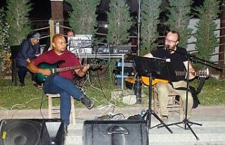 Hisarcık Gençlik Parkı’nda müzik ziyafeti