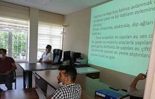 Iğdır’da avcı eğitim kursu açıldı