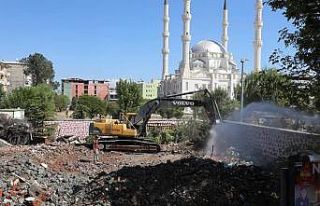 Iğdır’da bulunan tarihi polis merkezi yıkıldı