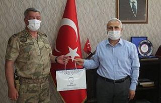 İl Jandarma Komutanı Özkul’dan Müftü Topçu’ya...