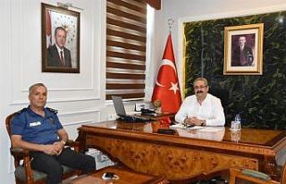 İlçe Emniyet Müdürü Başaran’dan veda ziyaretleri