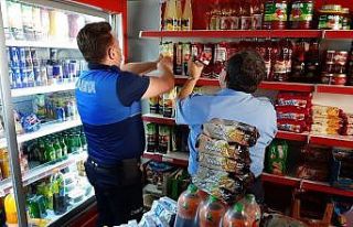 İlkadım zabıta ekipleri tarihi geçmiş ürünlere...