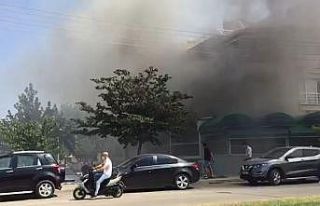 İnegöl’de korkutan yangın