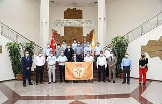 İnönü Üniversitesi’nde Turuncu Bayrak ödülü