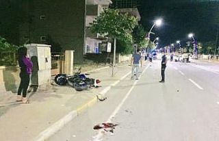 İpsala’da motosiklet ve otomobil çarpıştı:...