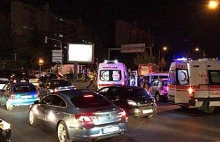 Irak Büyükelçiliğine ait otomobil kaza yaptı:...