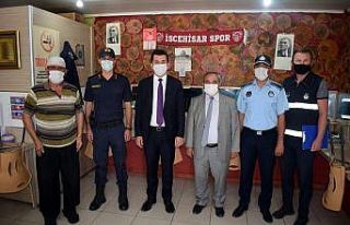 İscehisar’da Korona virüs denetimleri devam ediyor