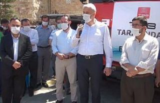 İtfaiye filosuna destek hibe araç