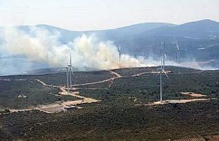 İzmir Seferihisar’da çıkan orman yangını kısmen...
