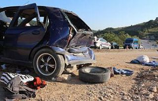 İzmit-Kandıra yolunda zincirleme kaza: 2 yaralı
