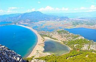 İztuzu sahili Avrupa’nın en iyi plajları arasında...