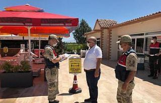 Jandarma Covid-19 denetimini arttırdı