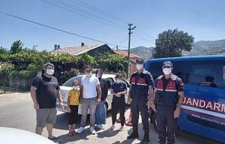 Jandarmadan Kurban Bayramı mesaisi