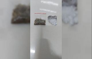 Jandarmanın şüphe üzerine durdurduğu şahıstan...