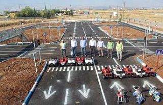 Kahta’da Trafik Eğitim Parkı tamamlandı
