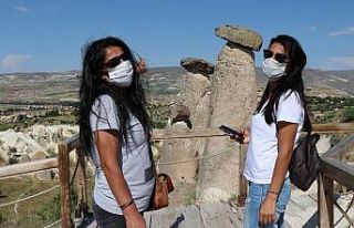Kapadokya bölgesini 7 ayda 419 bin 905 turist ziyaret...