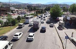 Karabük’te bayram dönüşü yoğunluğu