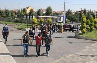 Karaman’da birçok suçtan gözaltına alınan 14...