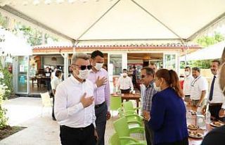Kaş’ta protokol bayramlaştı