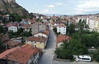Kastamonu’da Sanat Okulu Caddesi’nin ’Sokak...