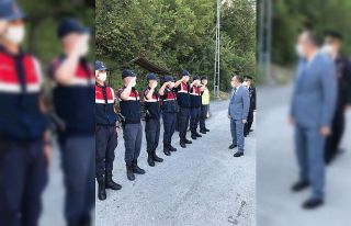 Kaymakam Altay, sürücülere ikramda bulundu