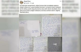 Kaymakam Duru mektup yazarak uyardı