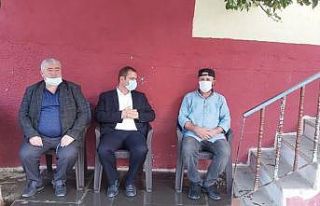 Kaymakam Erdemir’den şehit ailelerine ziyaret