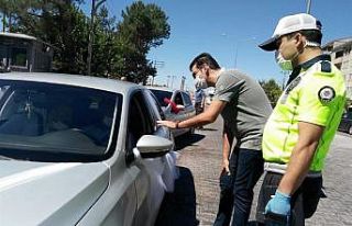 Kaymakam Köksal, kontrol noktalarını denetledi