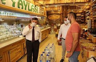 Kaymakam maske denetimine çıktı